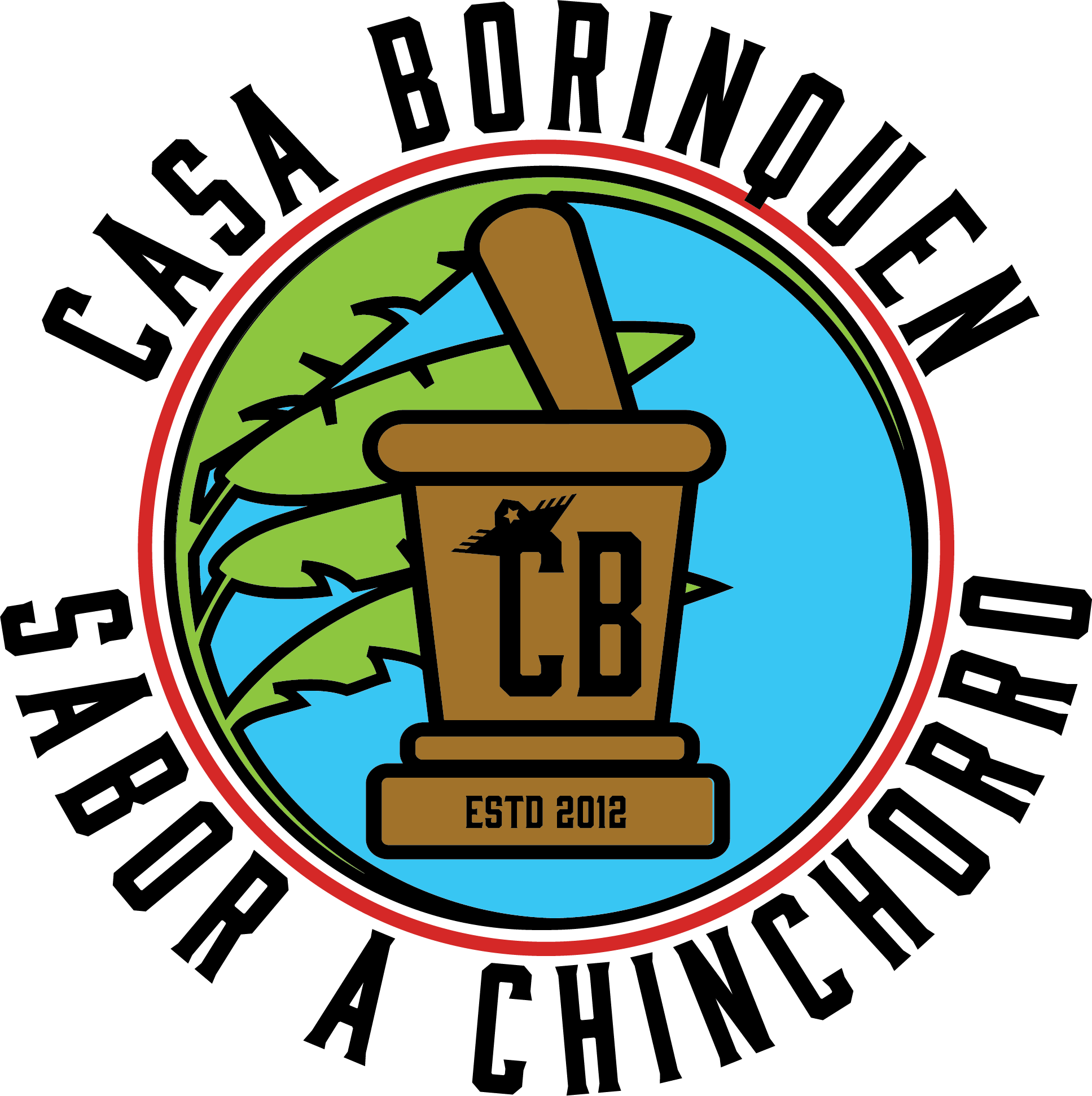 Casa Borinquen logo – Puerto Rican restaurant in Hollywood, Florida